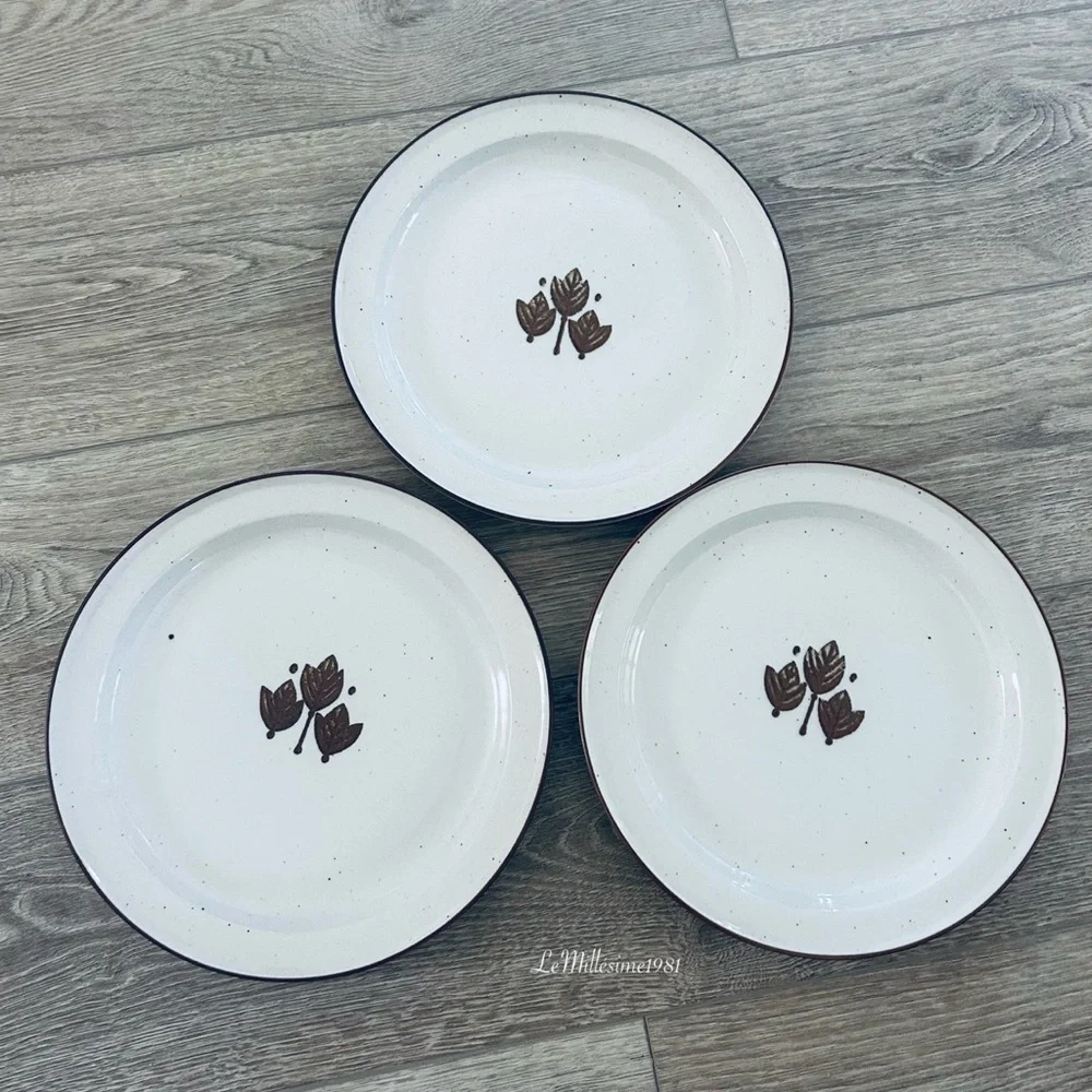 Set of 3 Ingrid Dining Plates by Berkeley House | Mid century | Japan - Picture 1 of 4
